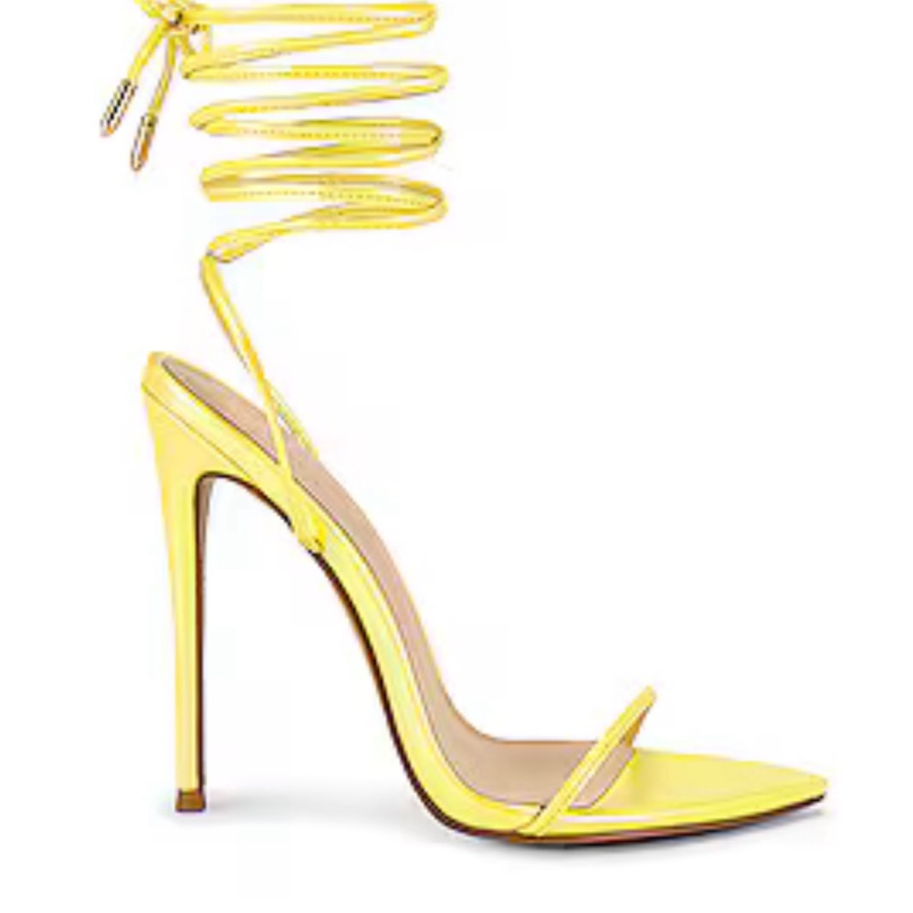 FEMME LA Luce Minimal Heeled Sandal in Sol
